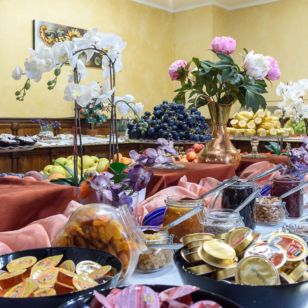 A range of delicious dishes at Balneo Hotel Saint Spas Velingrad