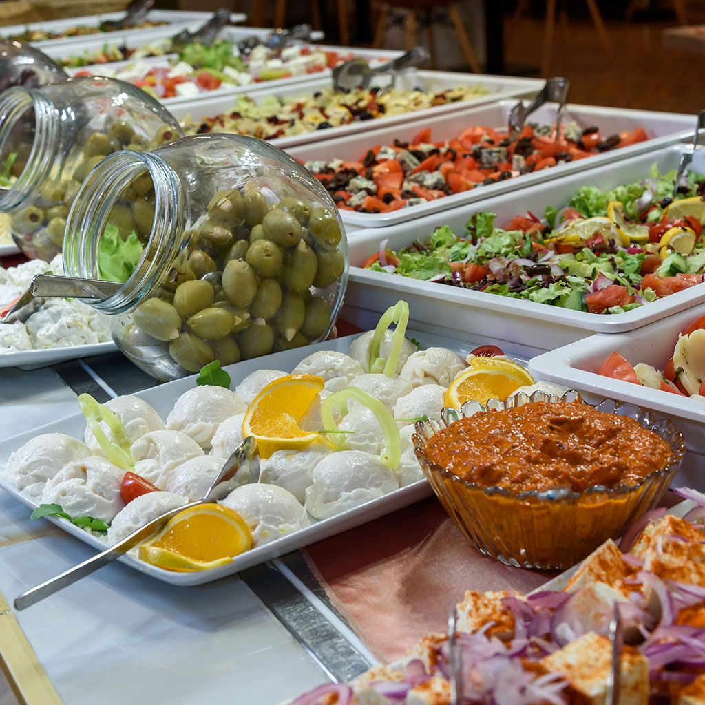 A range of culinary masterpieces at the Hotel SPA Club Bor Velingrad